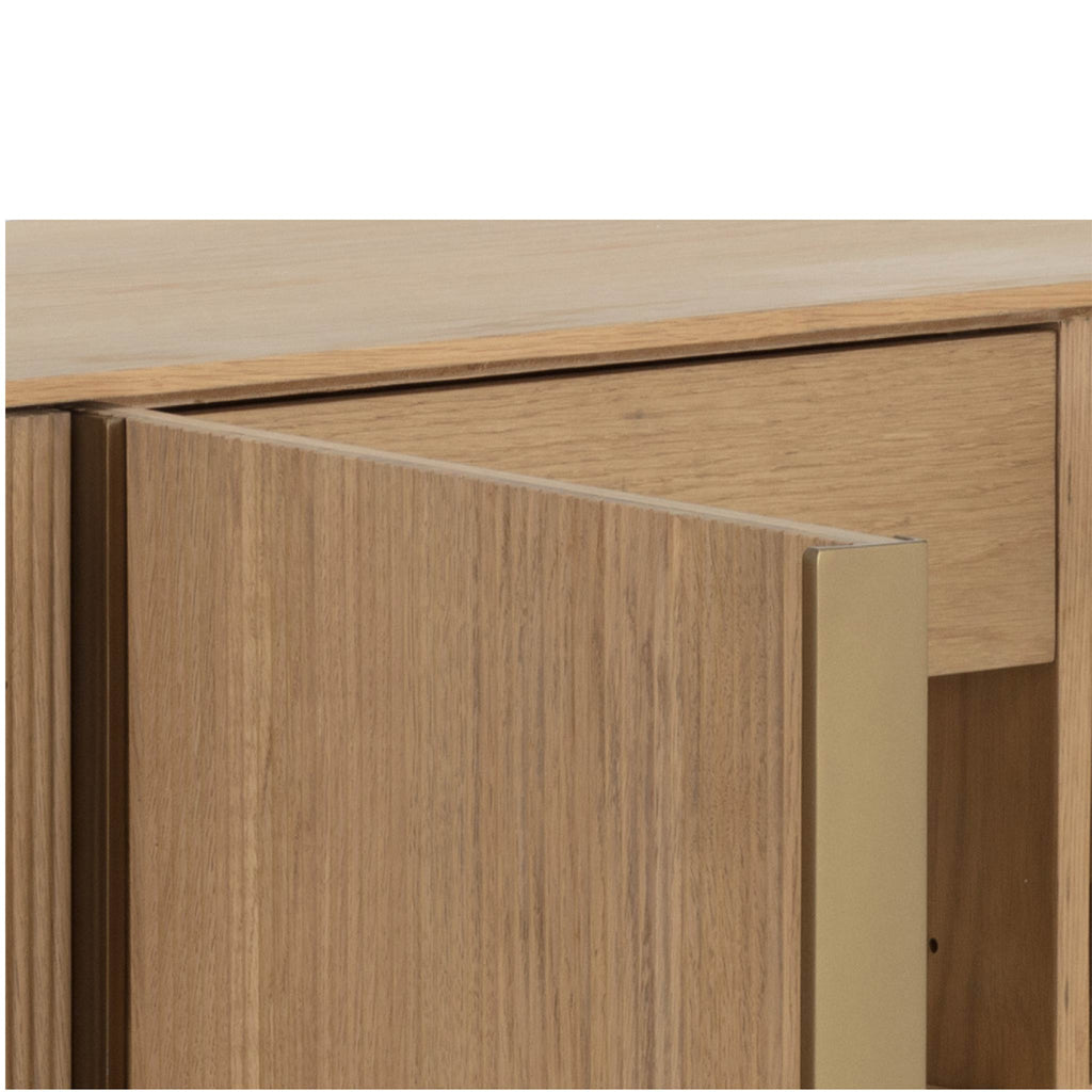 Kalla Luxury Oak Sideboard 213cm with drawers and shelves