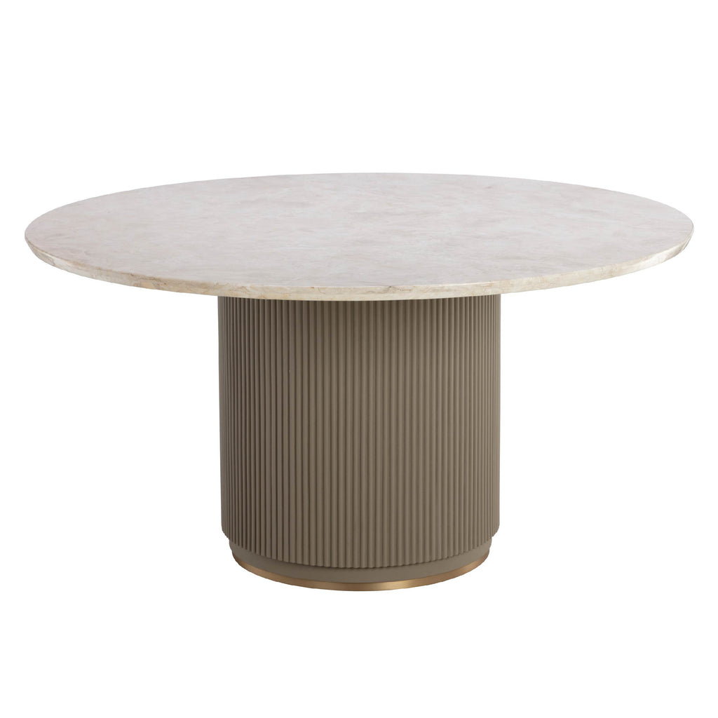 Libra Interior Circular Marble Top Cataldi Dining Table 150cm