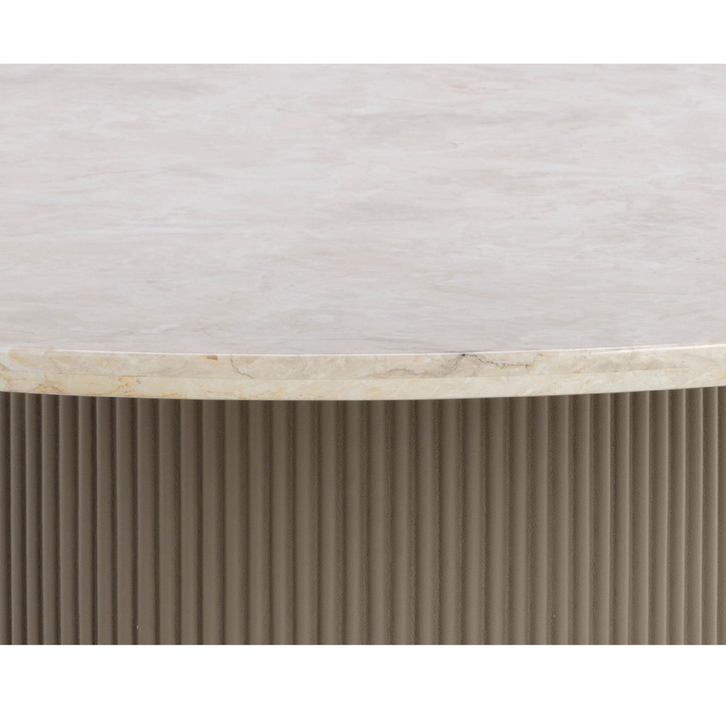 Libra Interior Circular Marble Top Cataldi Dining Table 150cm