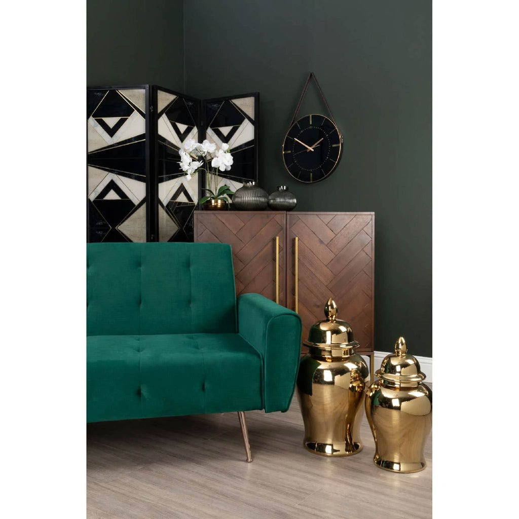 Brando Acacia Wood Effect Drinks Cabinet