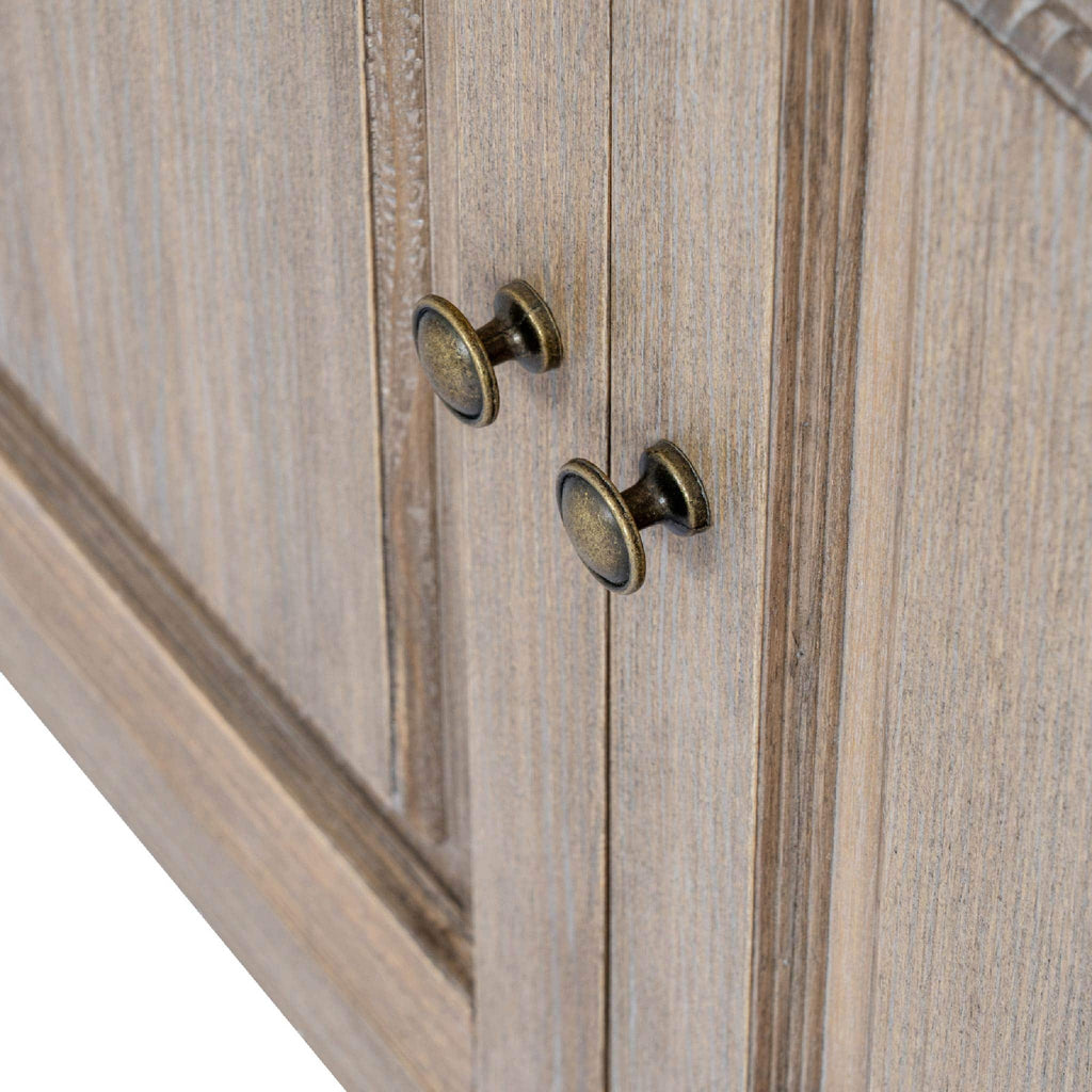 Delphine Collection 2 Door 1 Drawer Storage Unit Wooden Dresser