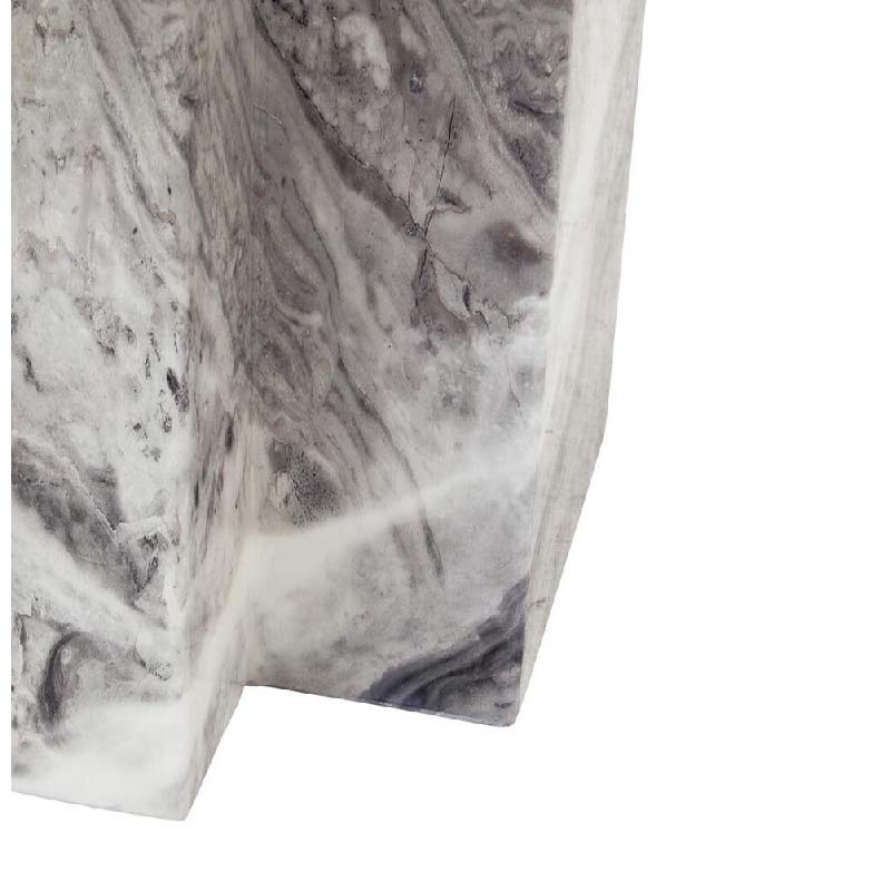 Saronno Grey Marble Dining Table