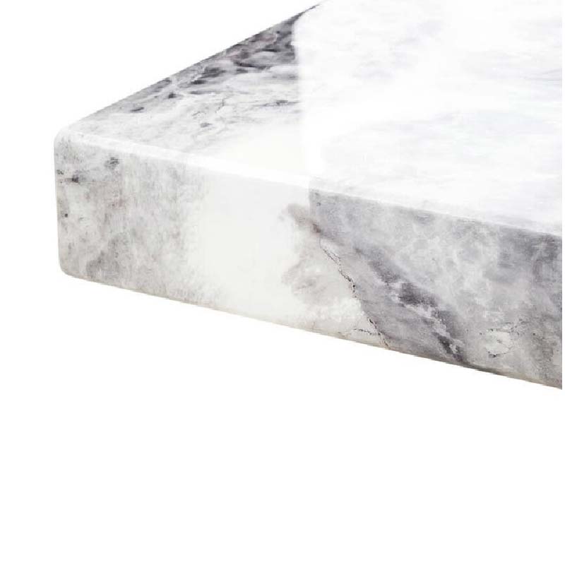 Saronno Grey Marble Dining Table