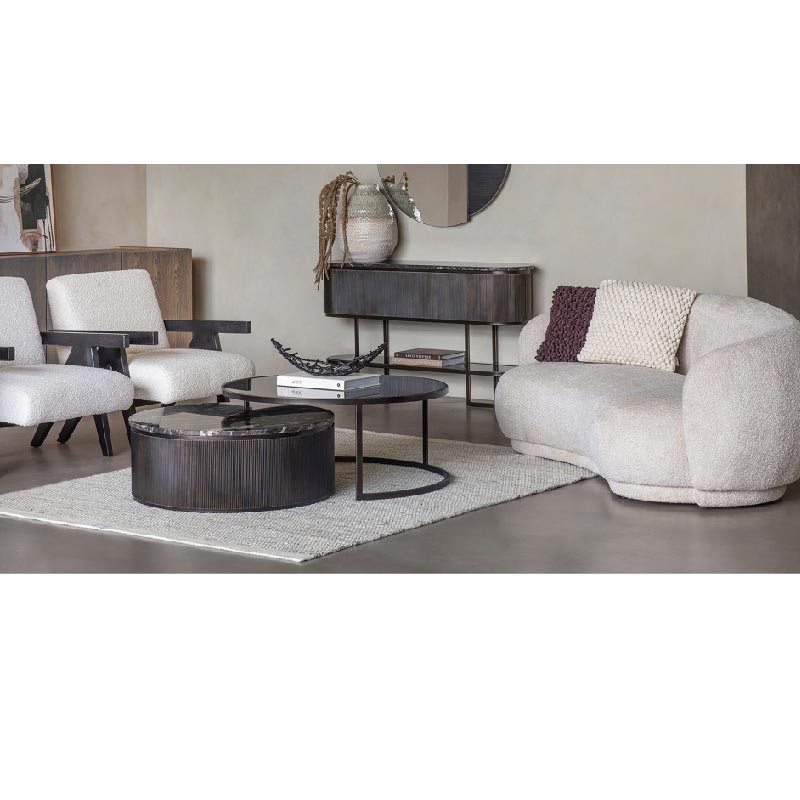Waverley Curved Sofa Cream