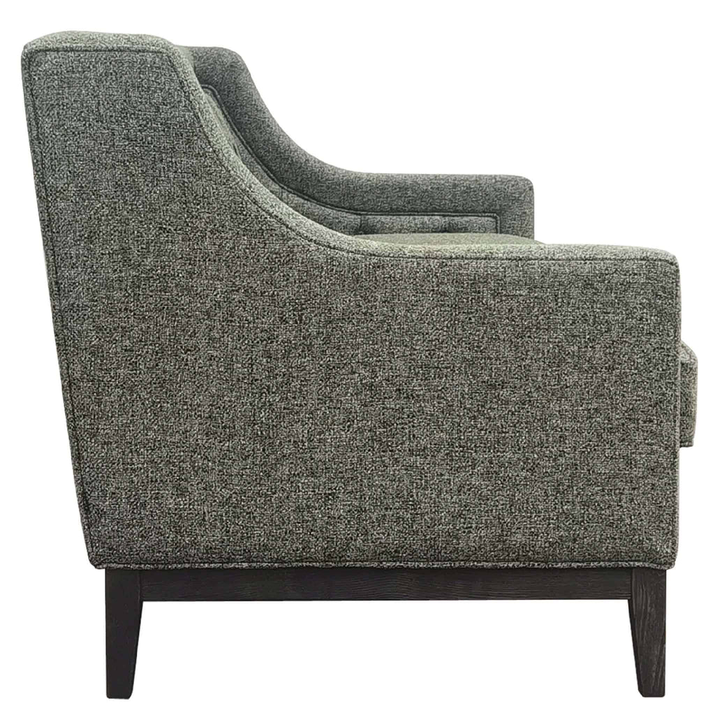 Theodore Buttoned Sofa Forest Green