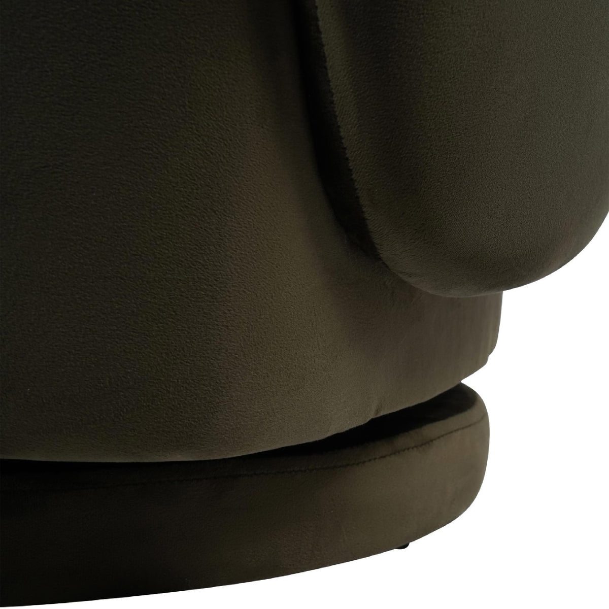 Libra Interiors Bingham Velvet Green Upholstered Swivel Chair
