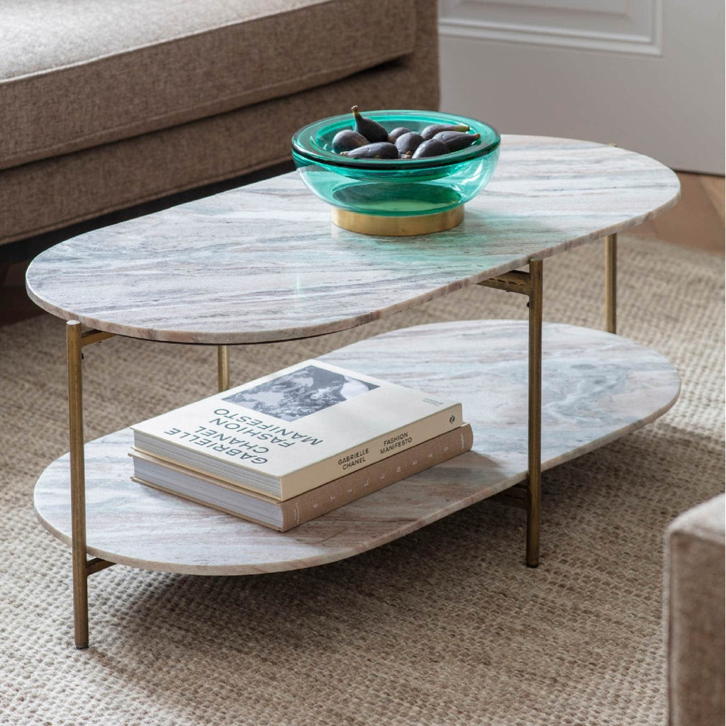 Toronto Marble Top and Base Coffee Table