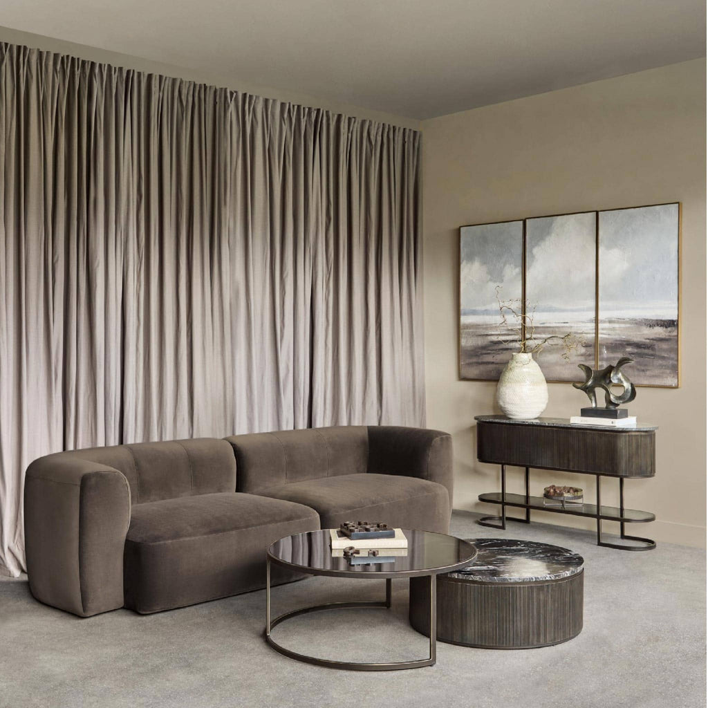 Wicklow Sofa In Brown Velvet