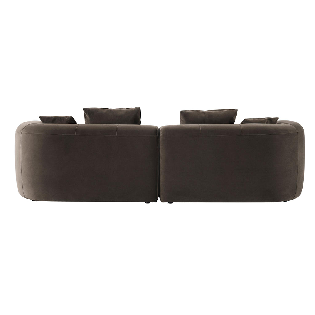 Wicklow Sofa In Brown Velvet