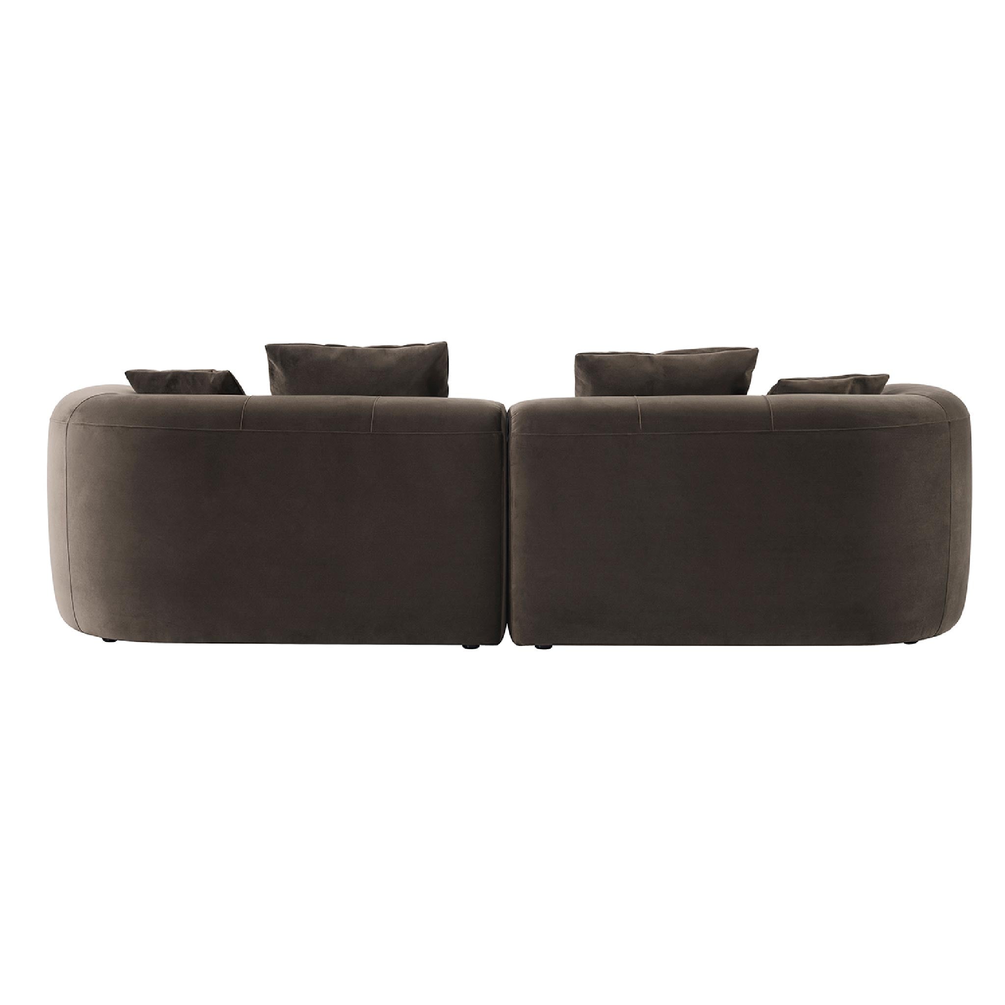 Wicklow Sofa In Brown Velvet