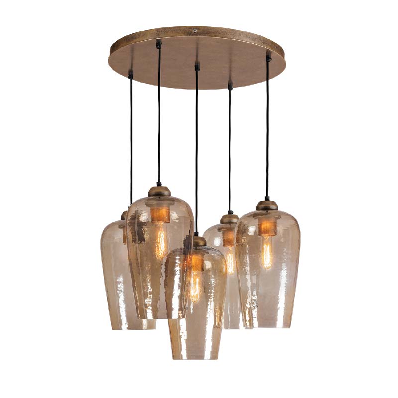 Belgrove 5 Light Cluster Pendant