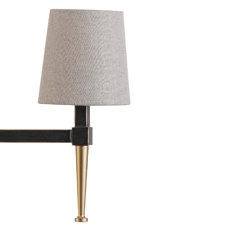 Stella 5 Light Pendant with Shades 