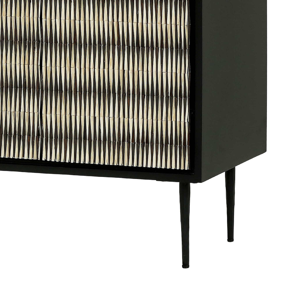 Imperia Bone Inlay 2 Door Cabinet