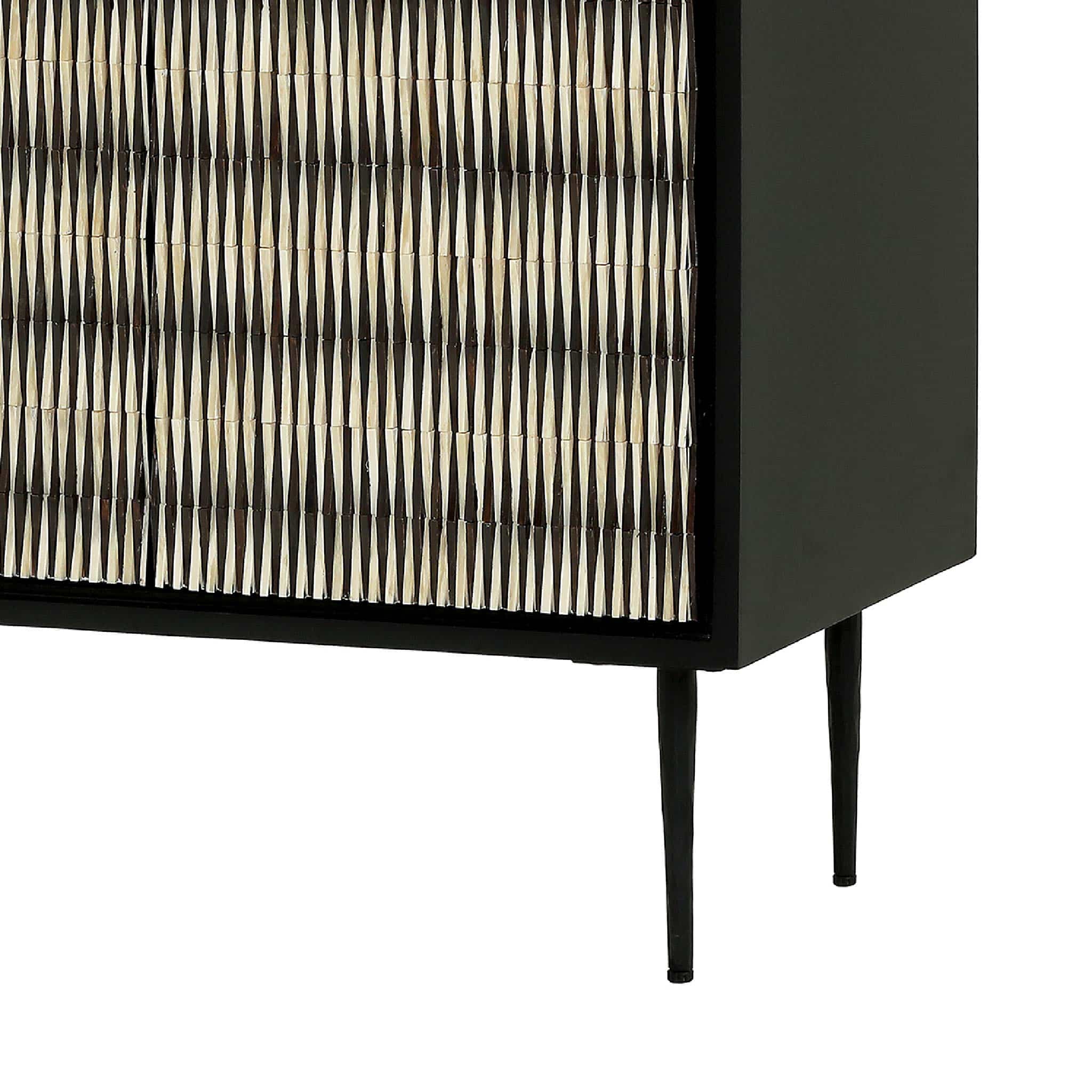 Imperia Bone Inlay 2 Door Cabinet