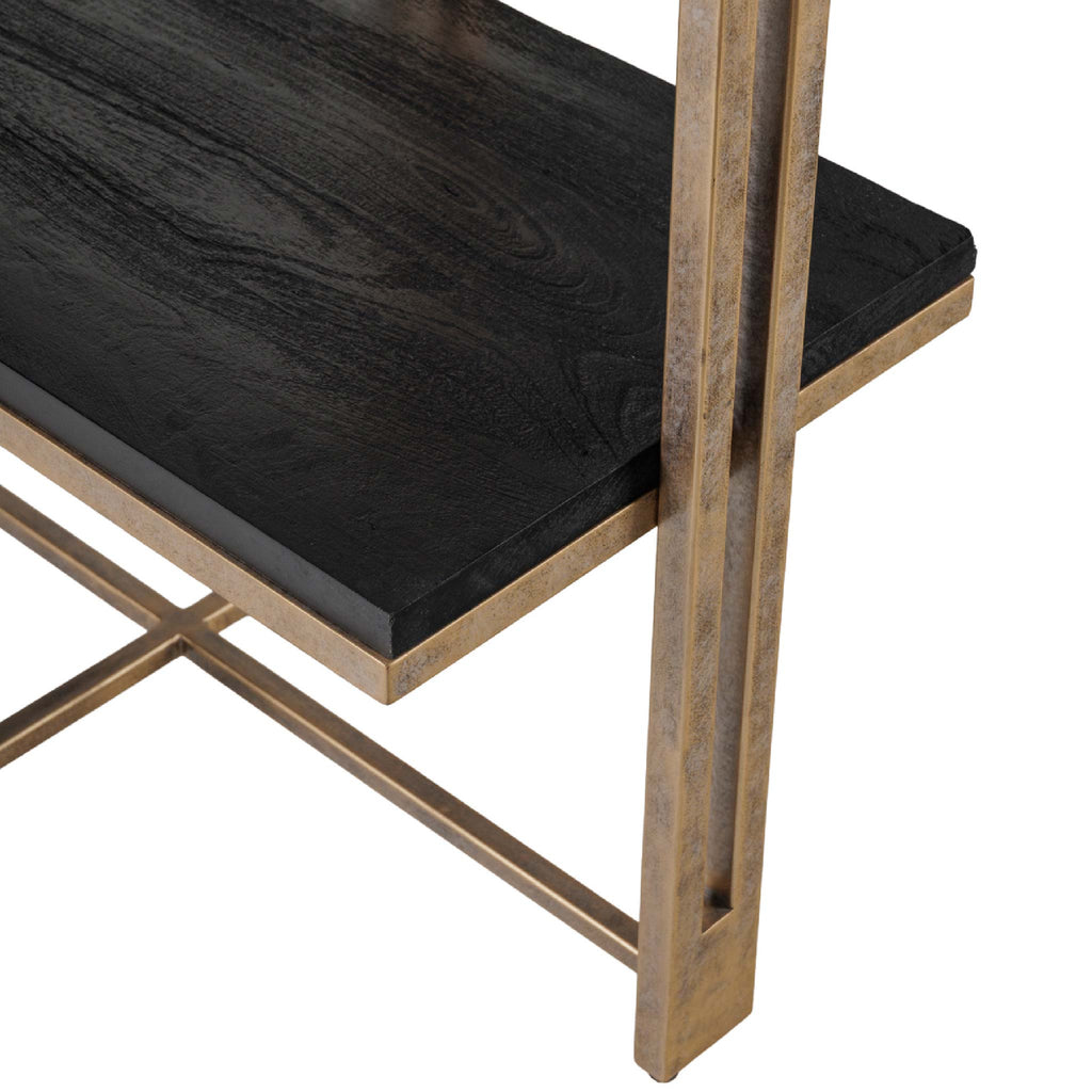Dalston Sandblasted Mango Wood Shelving Unit