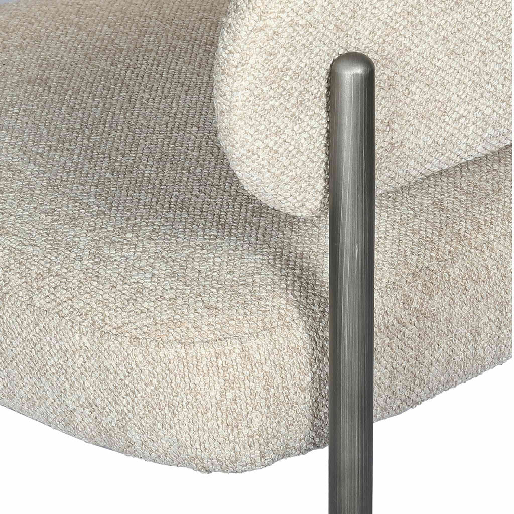Holmes Boucle Upholstered Dining Chair