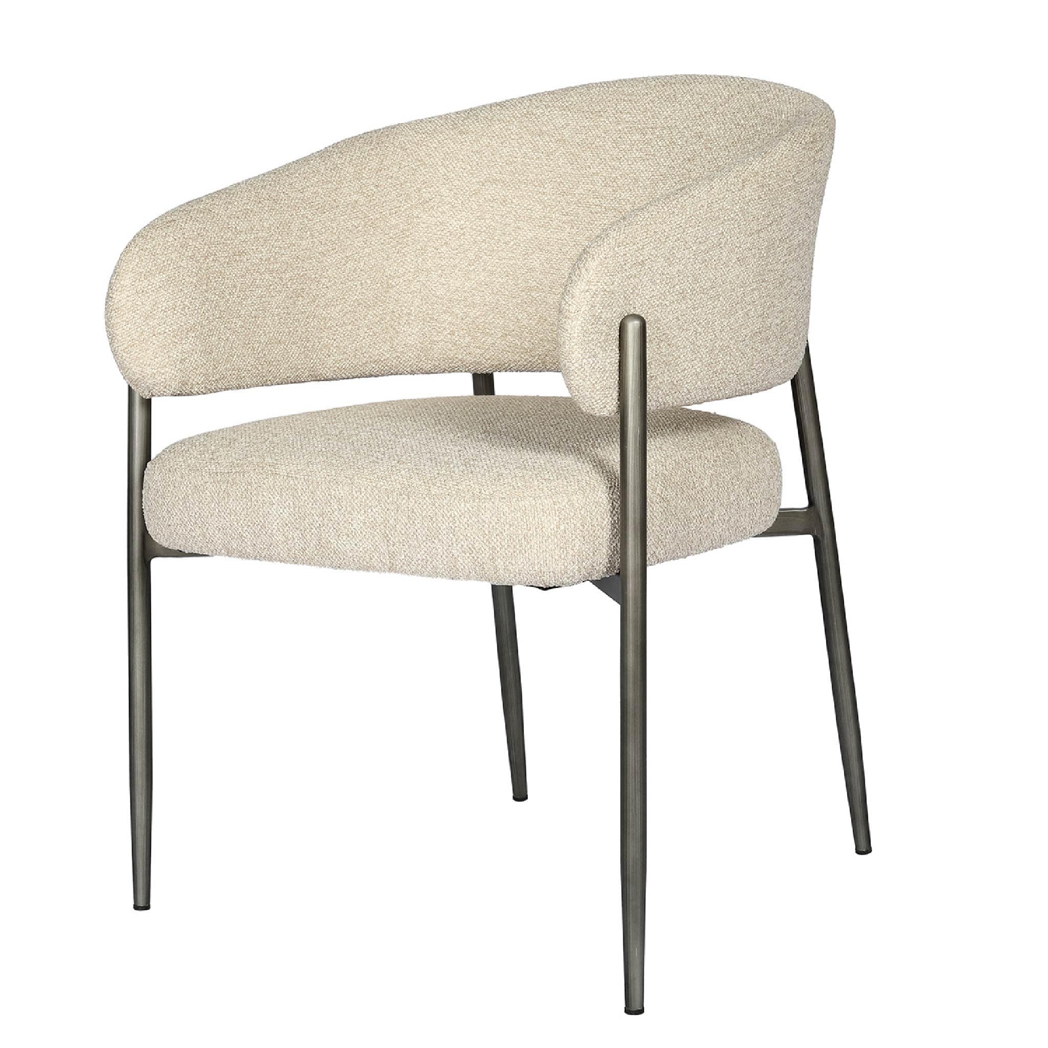 Holmes Boucle Upholstered Dining Chair