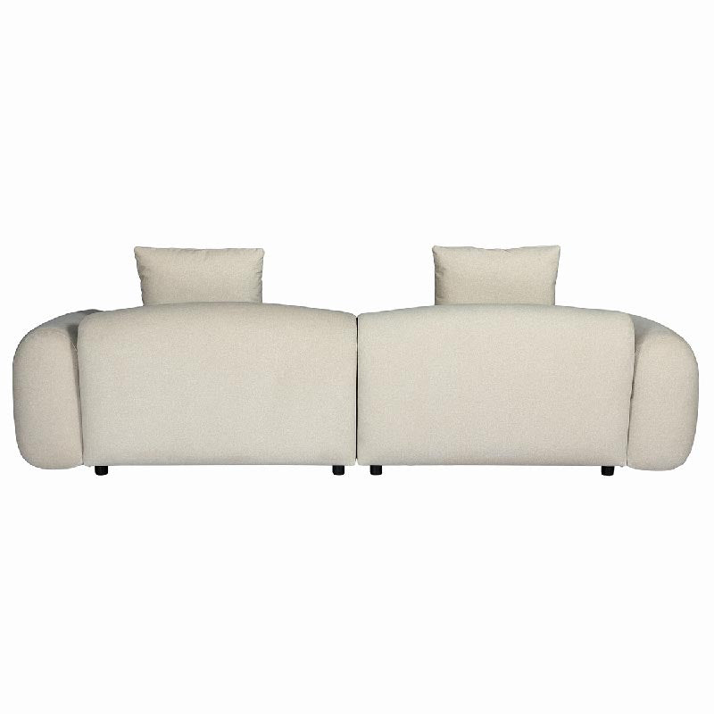 Limewood 3 Seater Sofa and Cushions in Warm Stone