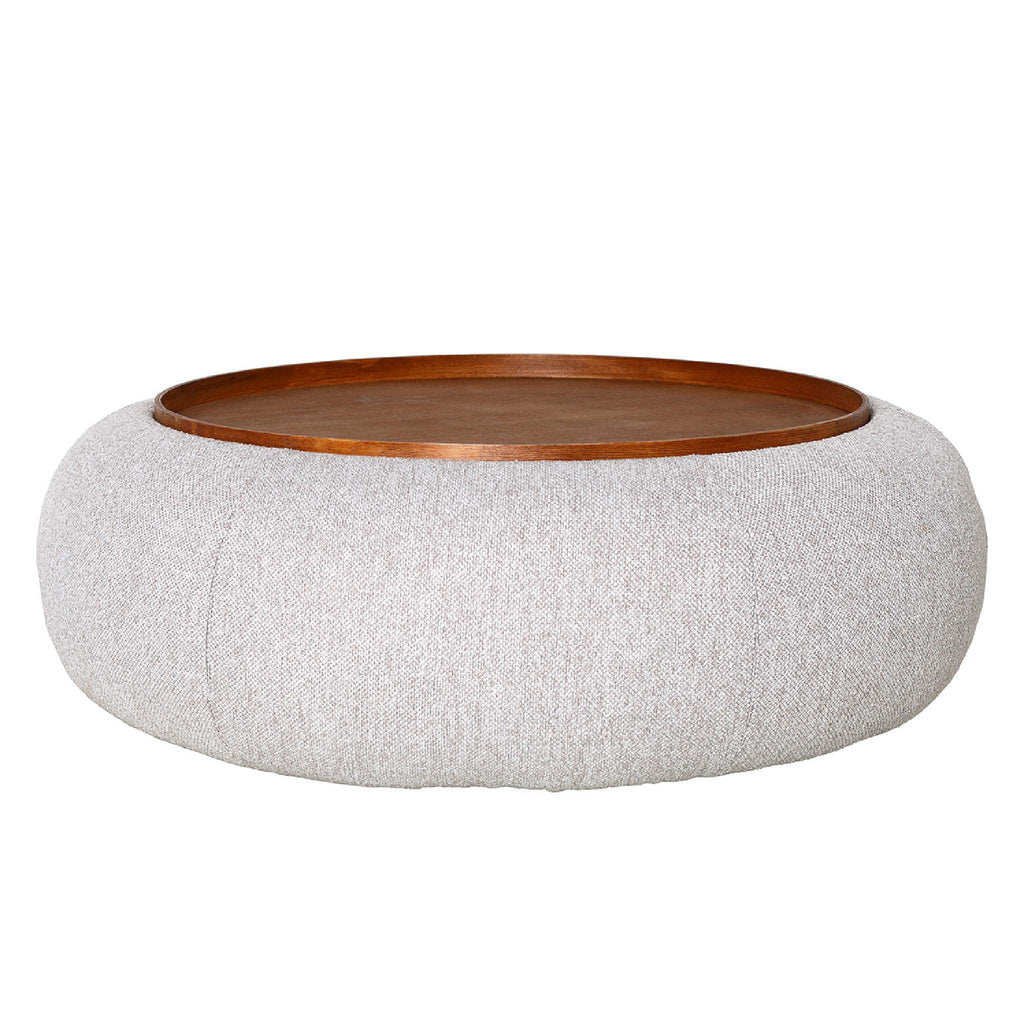Gensen Upholstered Coffee Table with clever hidden storage