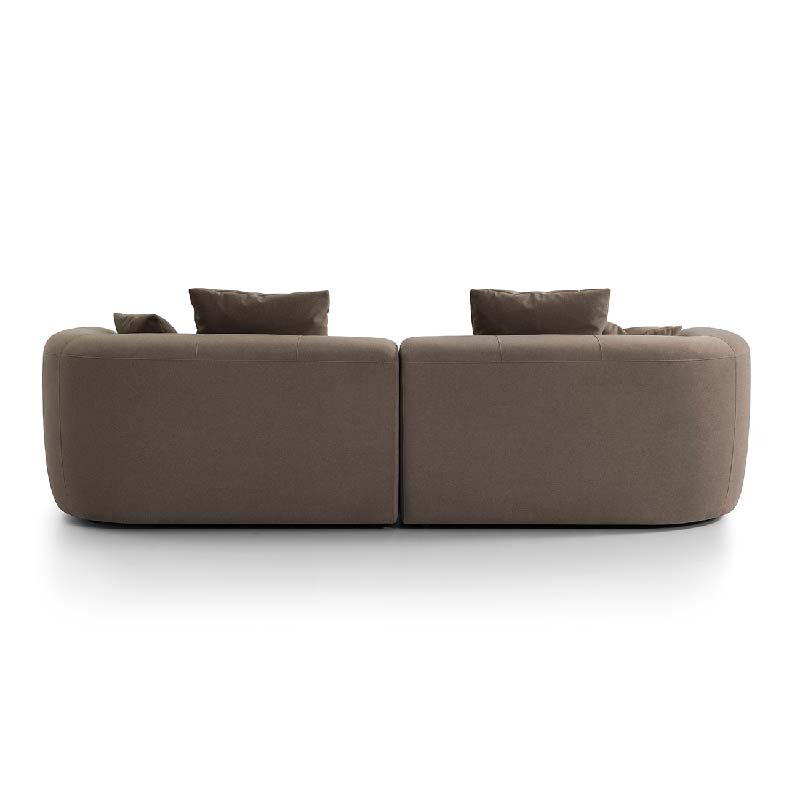 Wicklow Sofa in Soft Truffle Brown Velvet