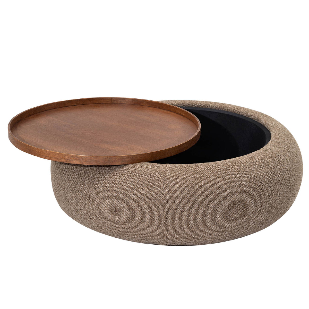 Libra Interiors Gensen Upholstered Coffee Table with Hidden Storage