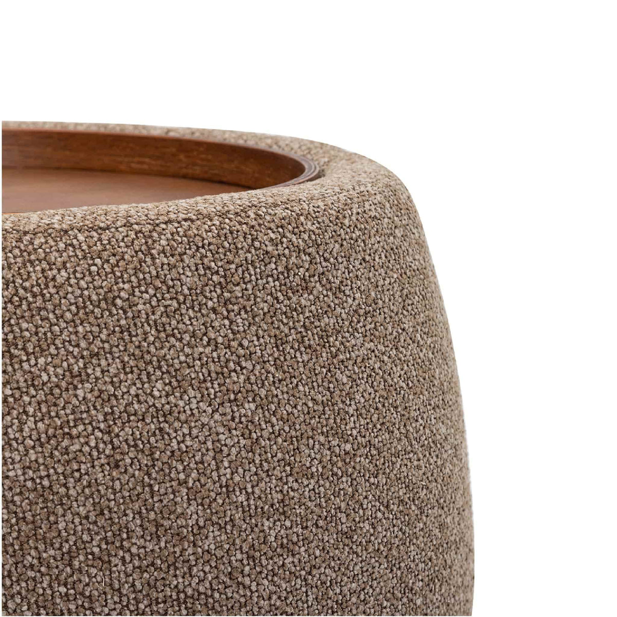 Libra Interiors Gensen Upholstered Coffee Table with storage, Small 70cm