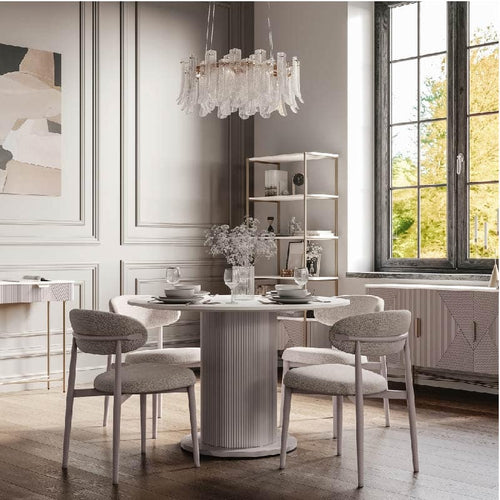Amiri Round Marble Dining Table