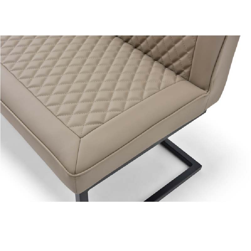 Apollo Faux leather Sand Corner Bench Set - RHF