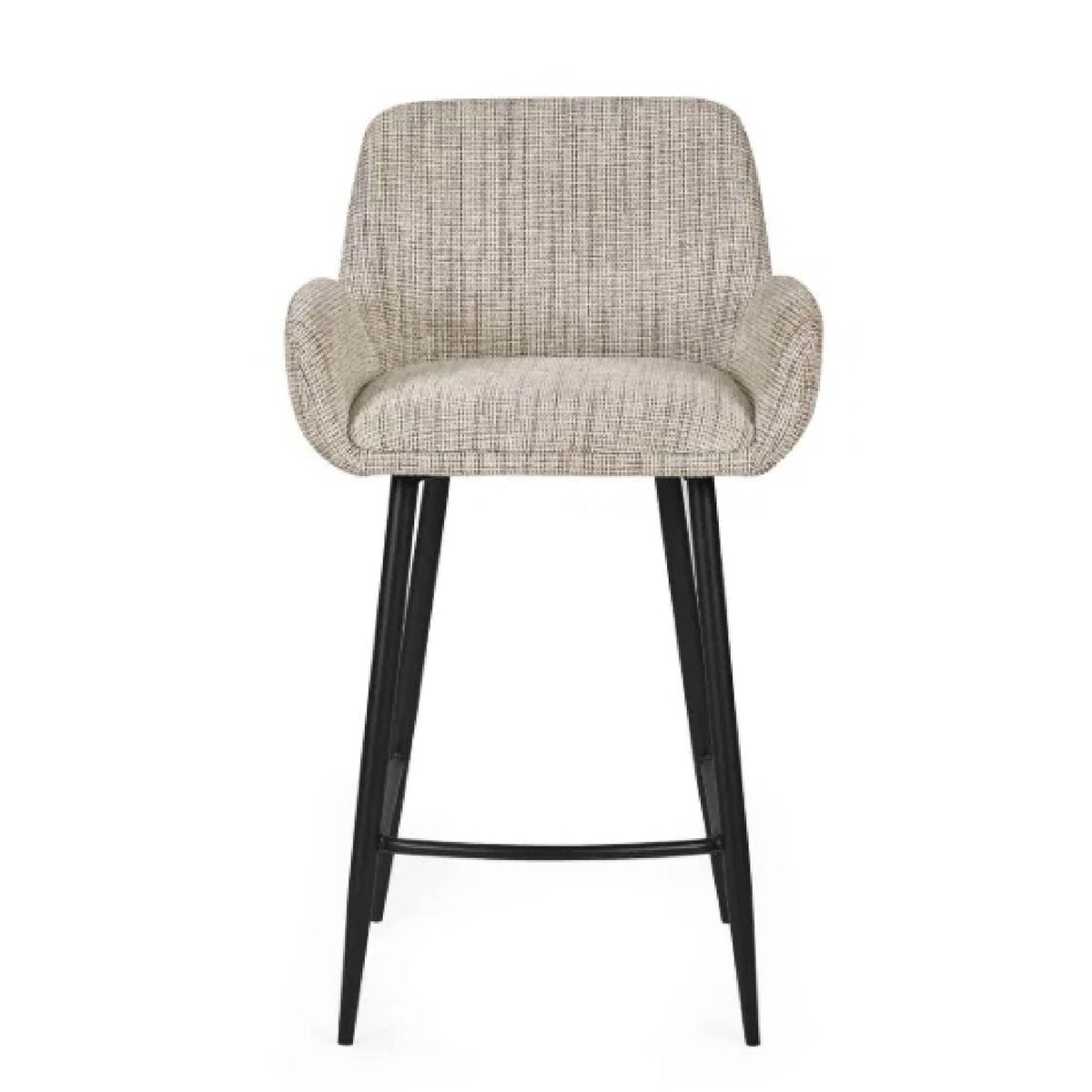 Barley Chenille Bar Stool - Cookies and Cream Chenille