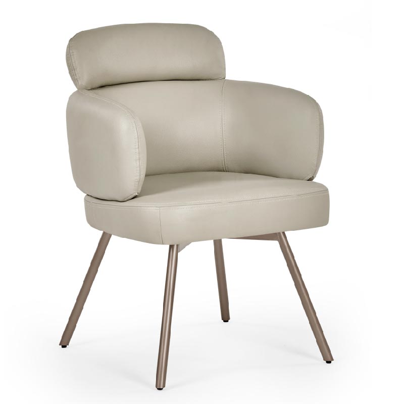 Set of 2 Callisto Swivel Dining Chair