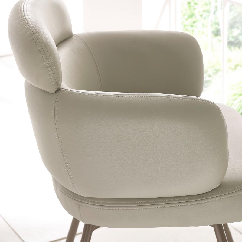 Set of 2 Callisto Swivel Dining Chair