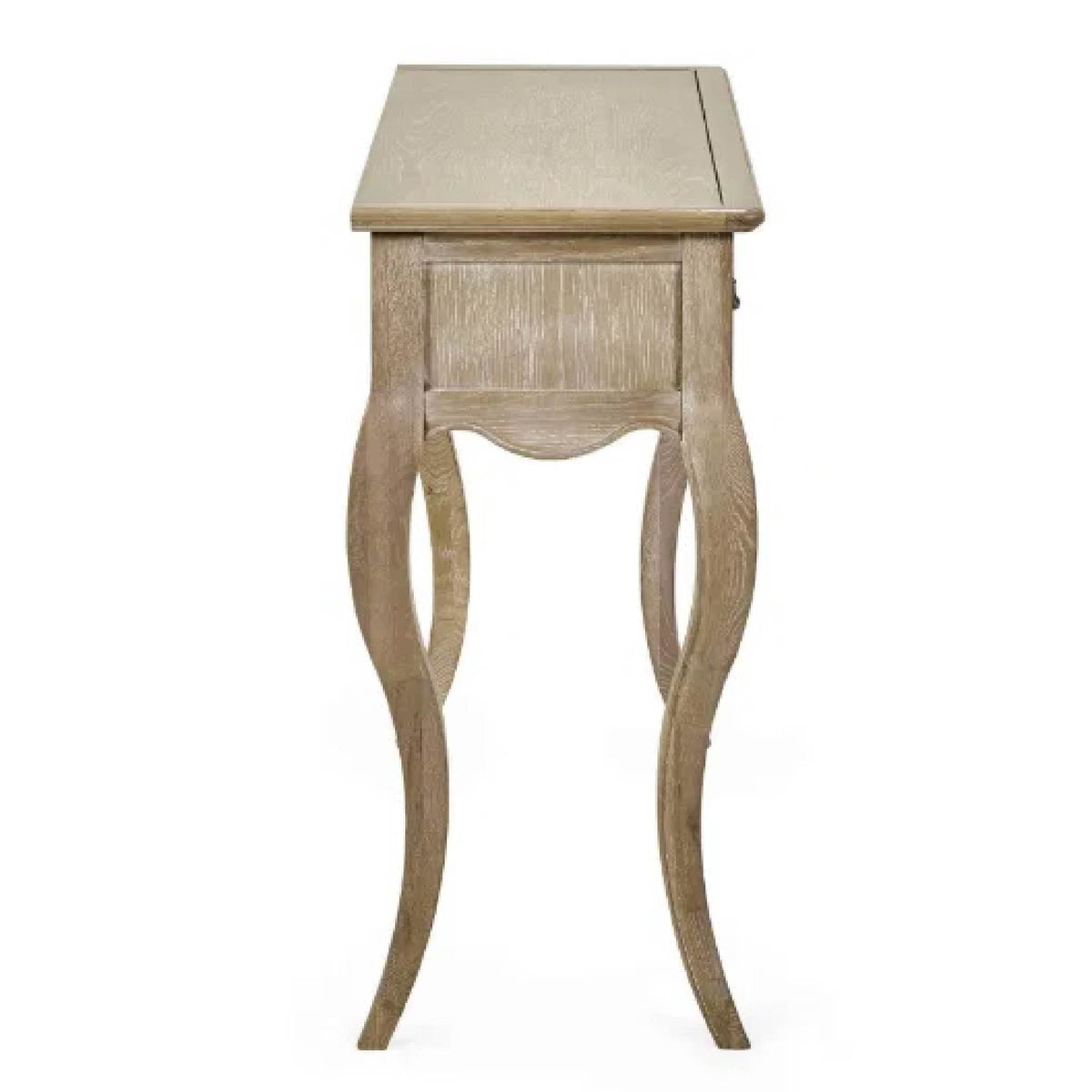 Julian Bowen Camille Console Table - Limed Oak