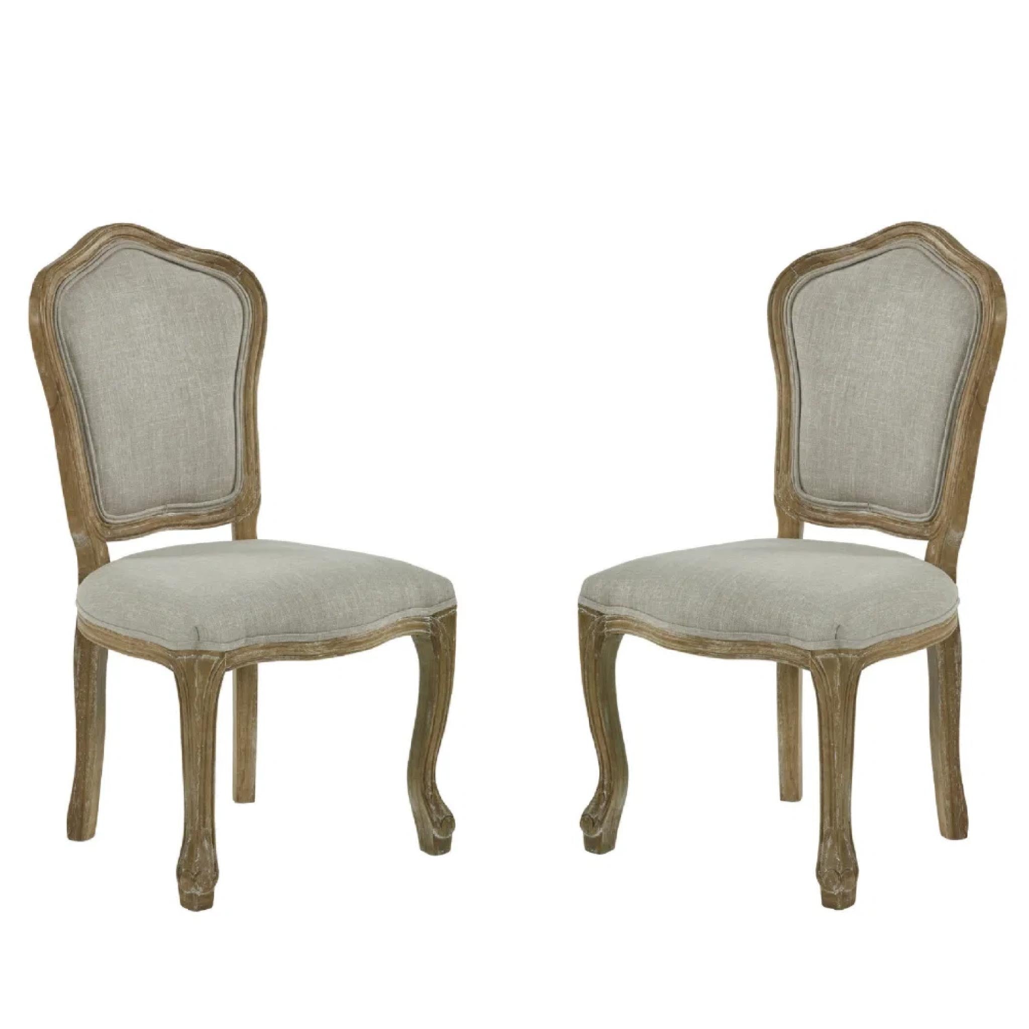 Set of 2 Camille Upholstered Dining Chair