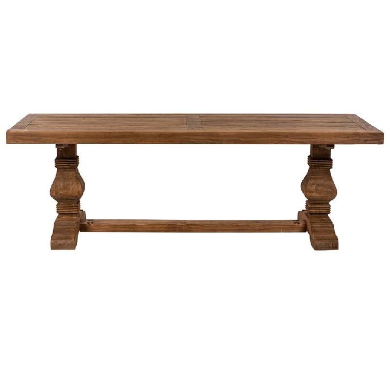 Glencoe Large Wooden Dining Table