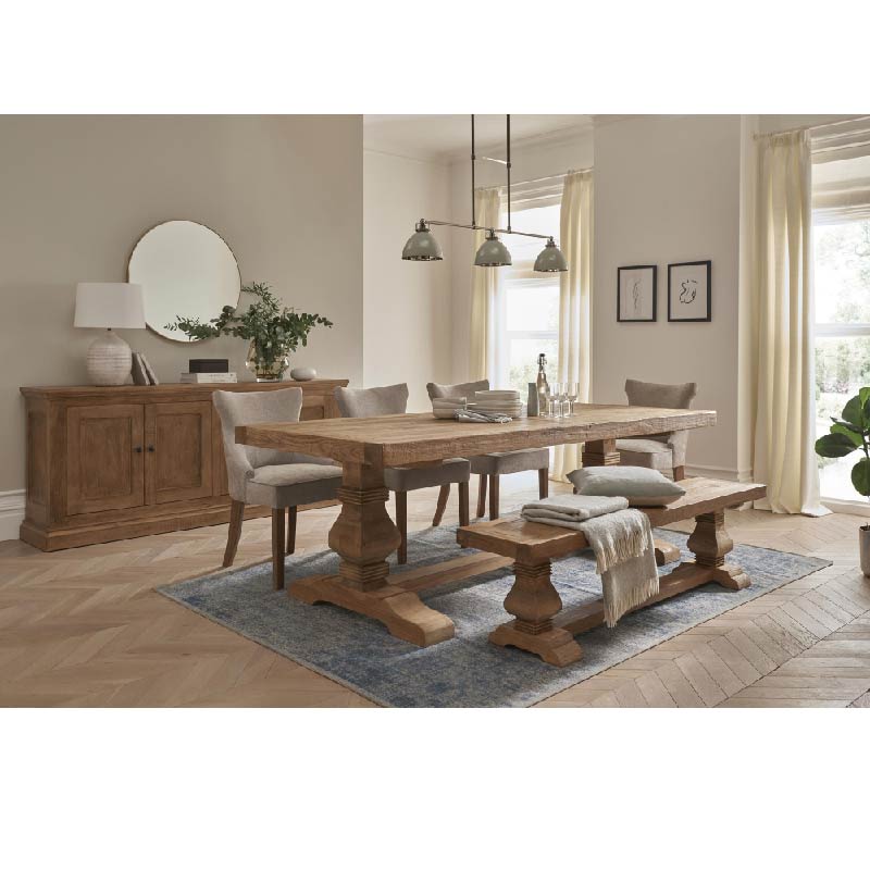 Glencoe Large Wooden Dining Table