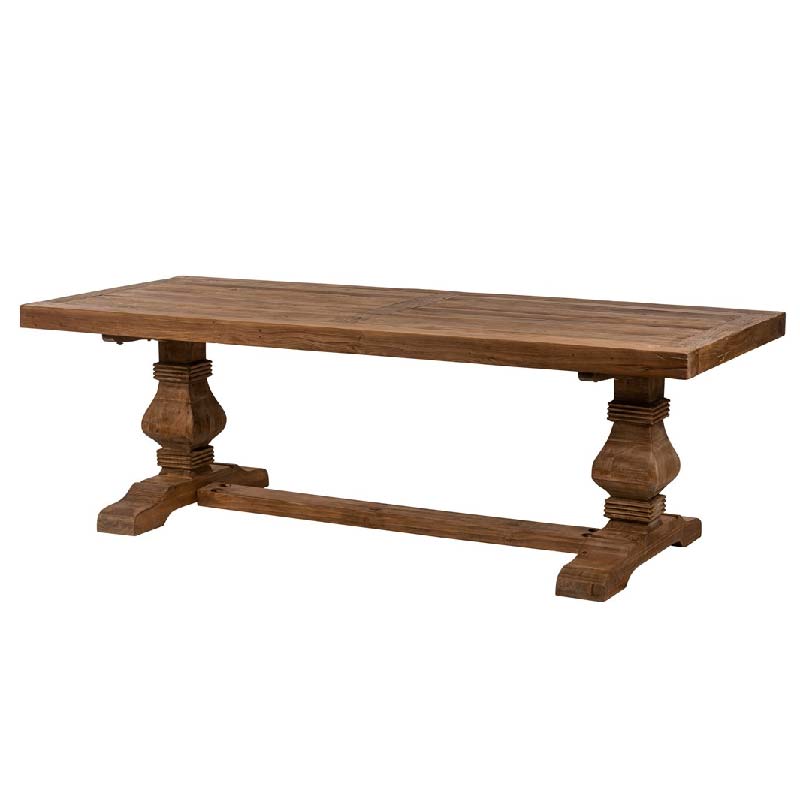 Glencoe Large Wooden Dining Table