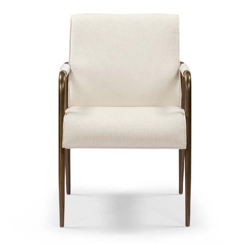 Campden Club Chair, upholstered in Cream
