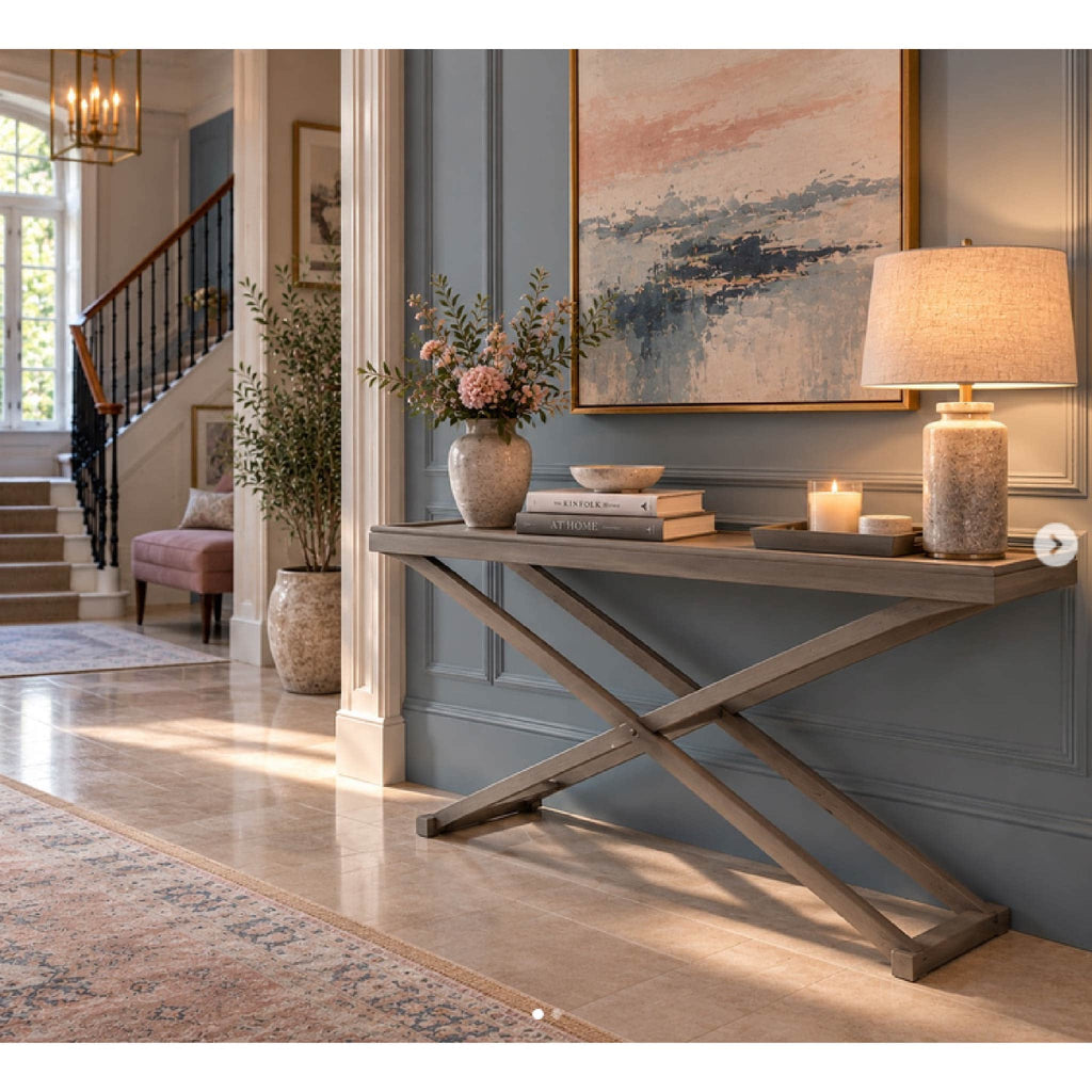 DI Designs Bentley Console Table, Oak