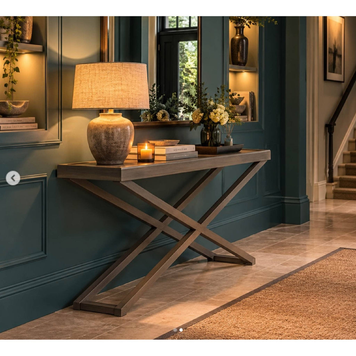 DI Designs Bentley Console Table, Oak