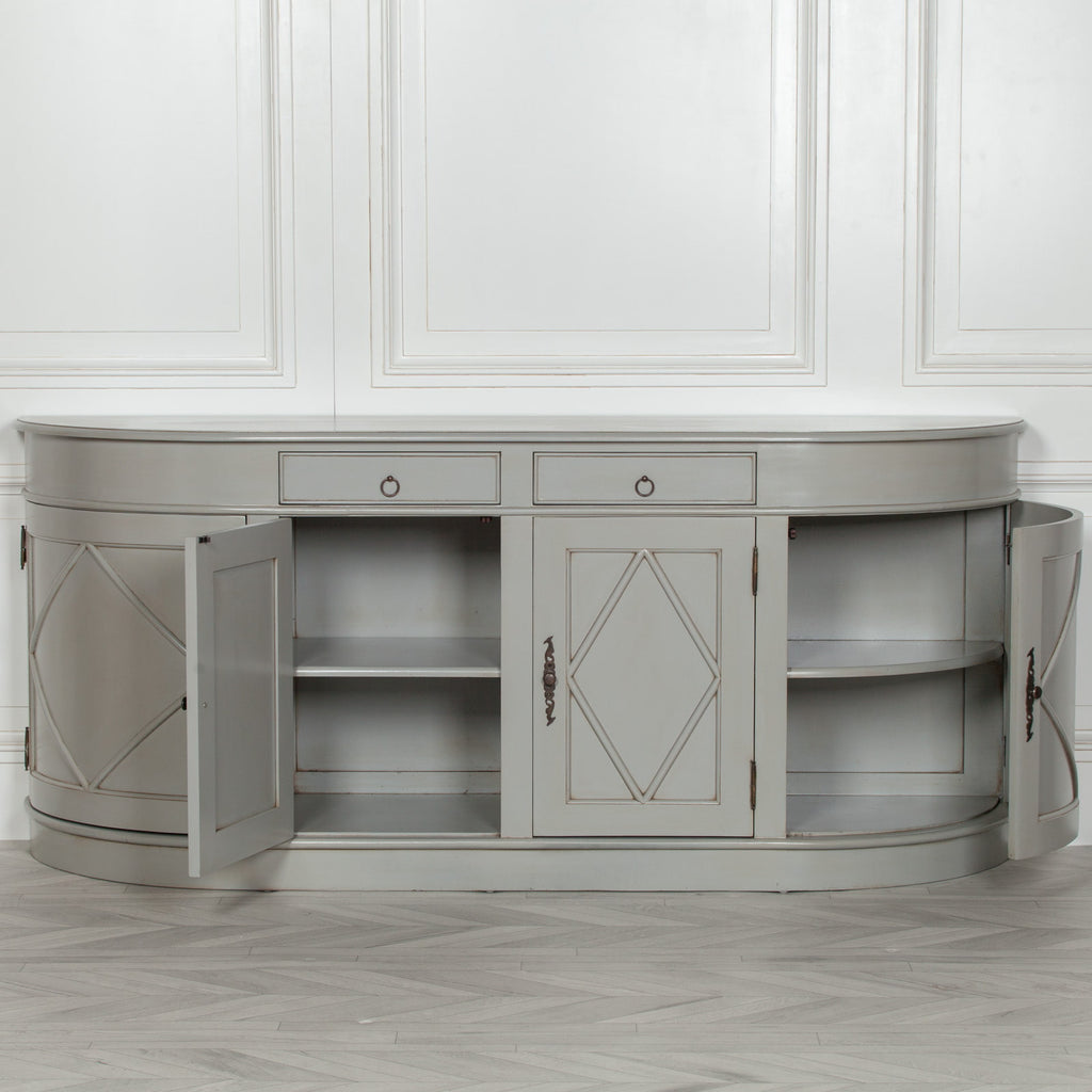 Versailles Classical Grey Sideboard