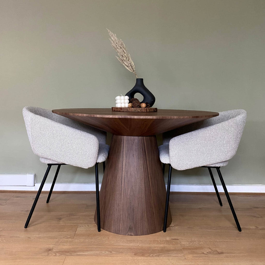 Lotus Walnut Dining Table
