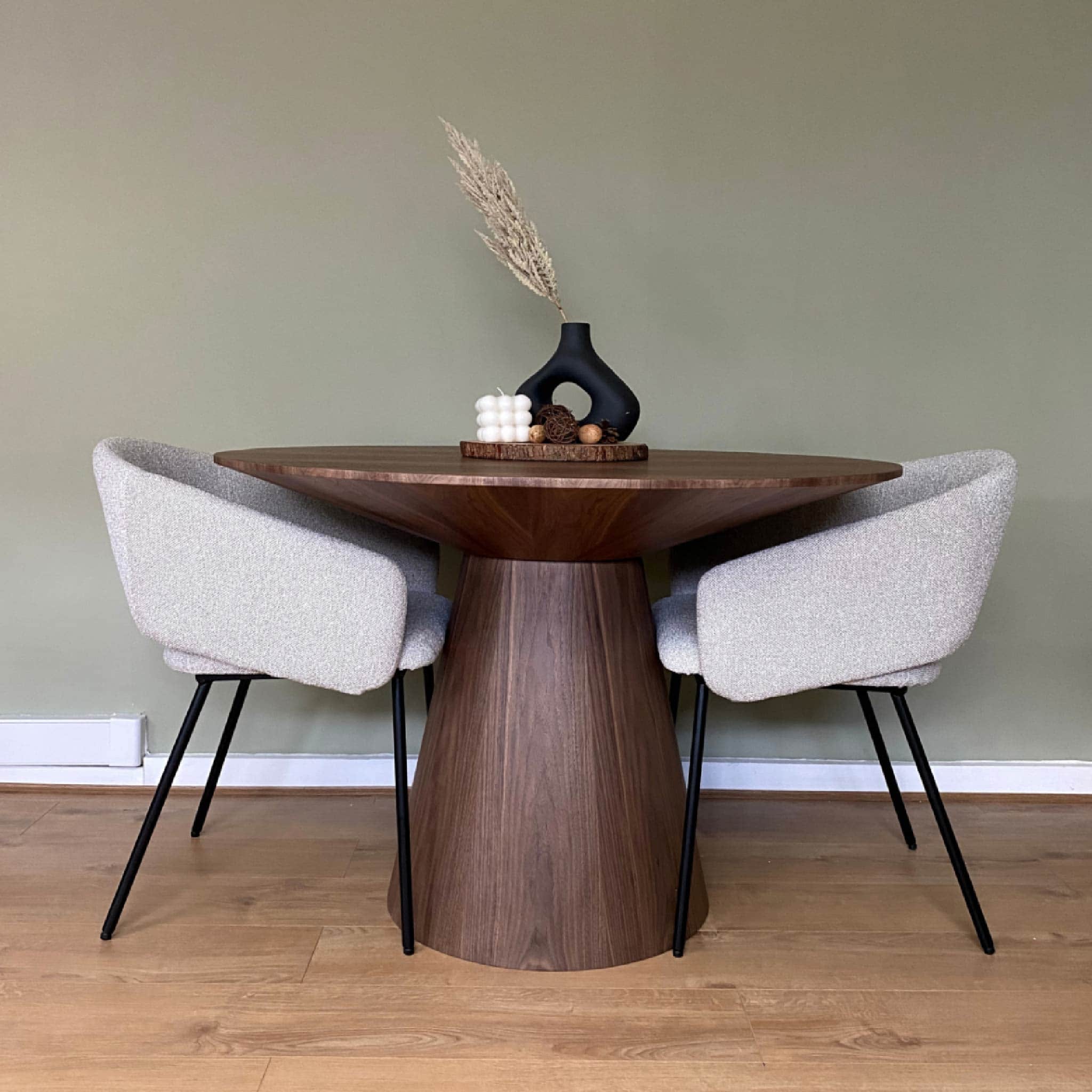 Lotus Walnut Dining Table