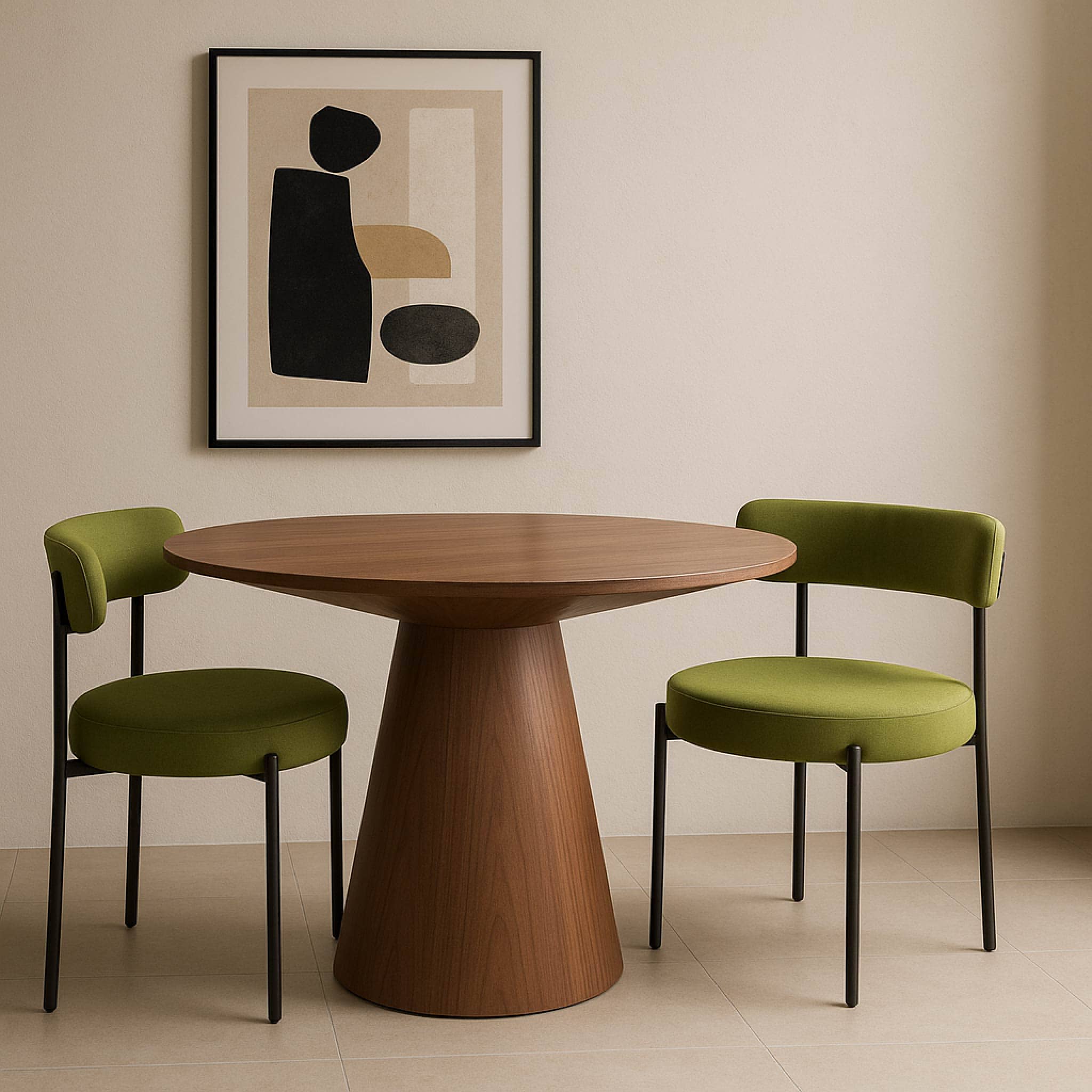 Lotus Walnut Dining Table