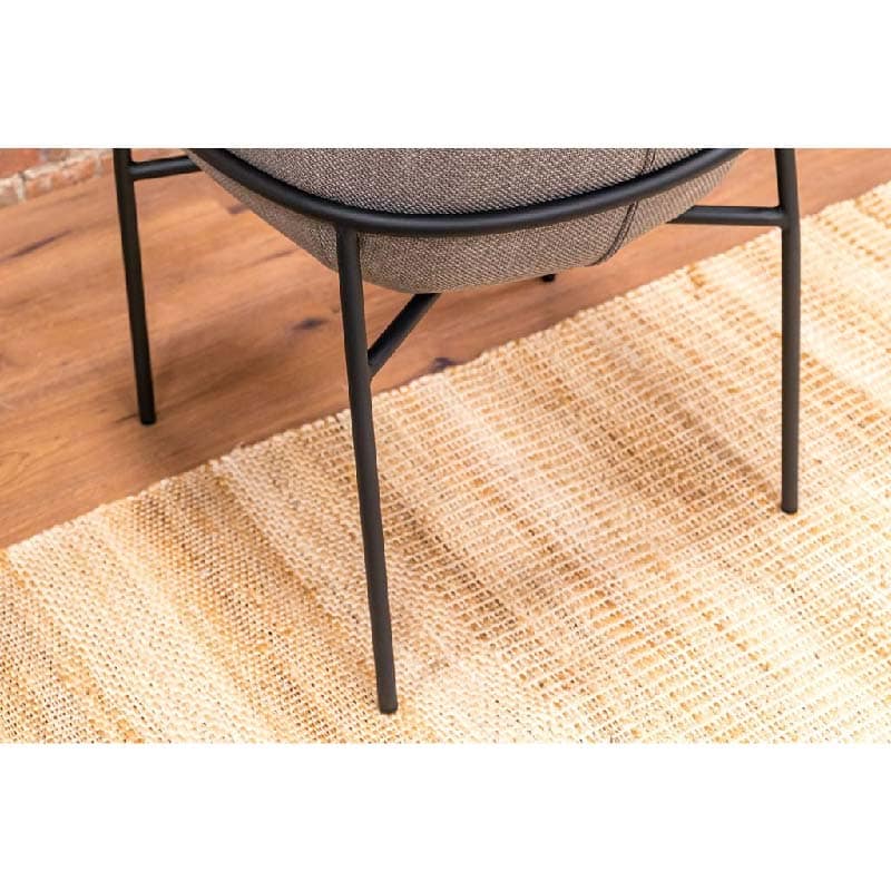 Adair modern upholstered chair grey