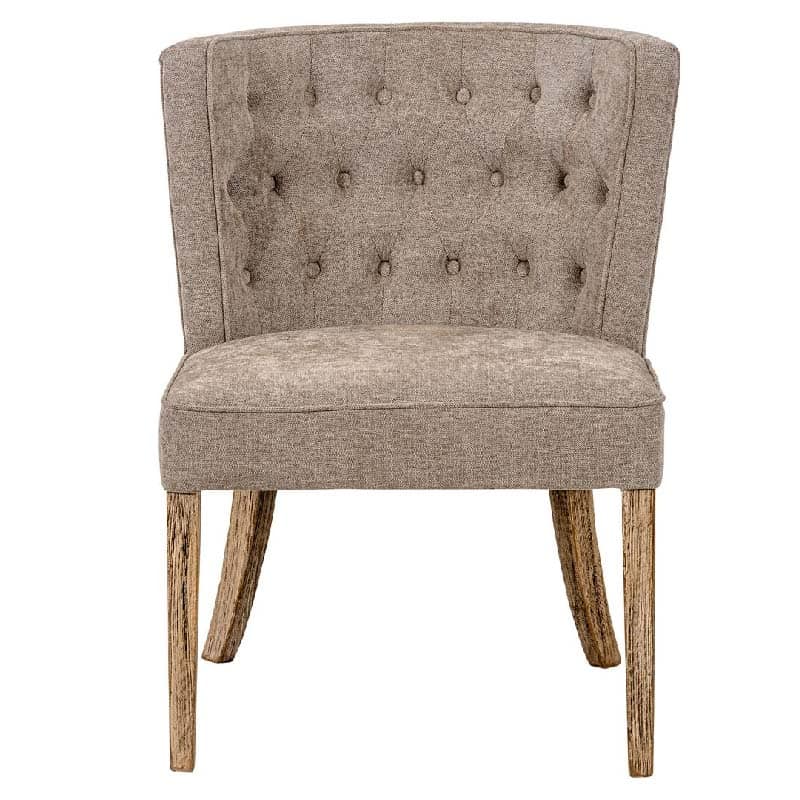 Adair Classic Upholstered Chair Grey
