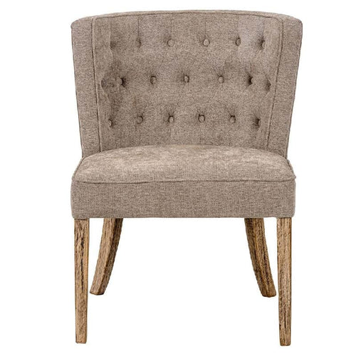 Adair Classic Upholstered Chair Grey