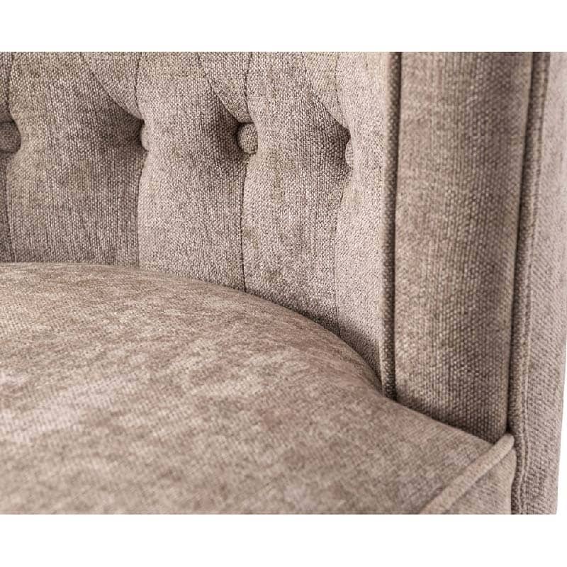 Adair Classic Upholstered Chair Grey