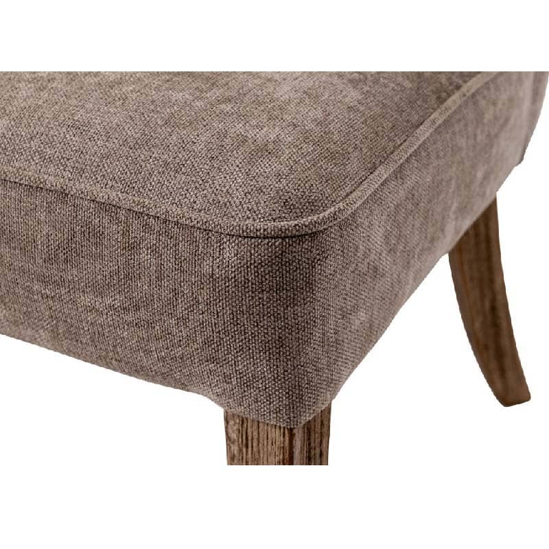Adair Classic Upholstered Chair Grey