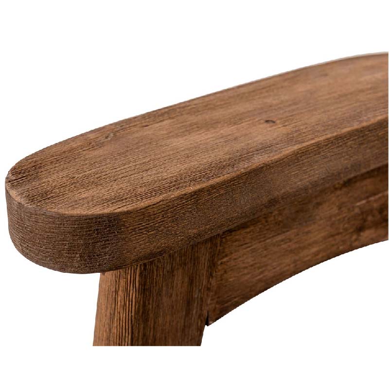 Skye Wooden Dining Chair with pewter seat pad