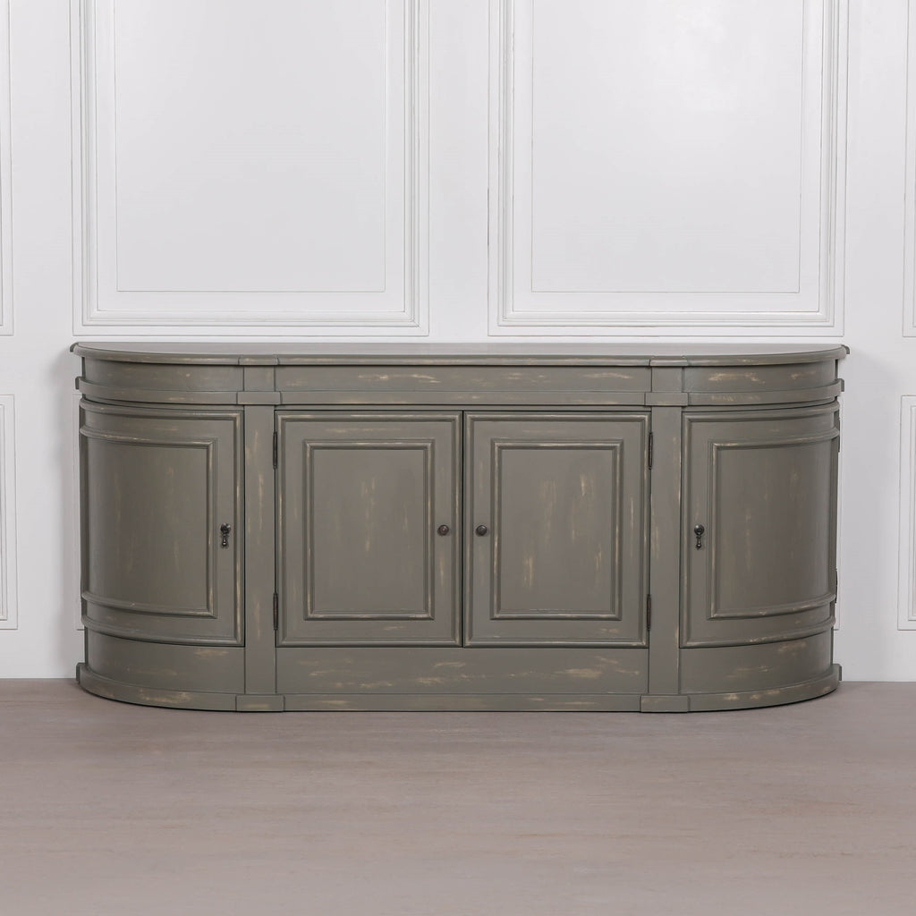 Antoinette Vintage French Chic Curved Sideboard
